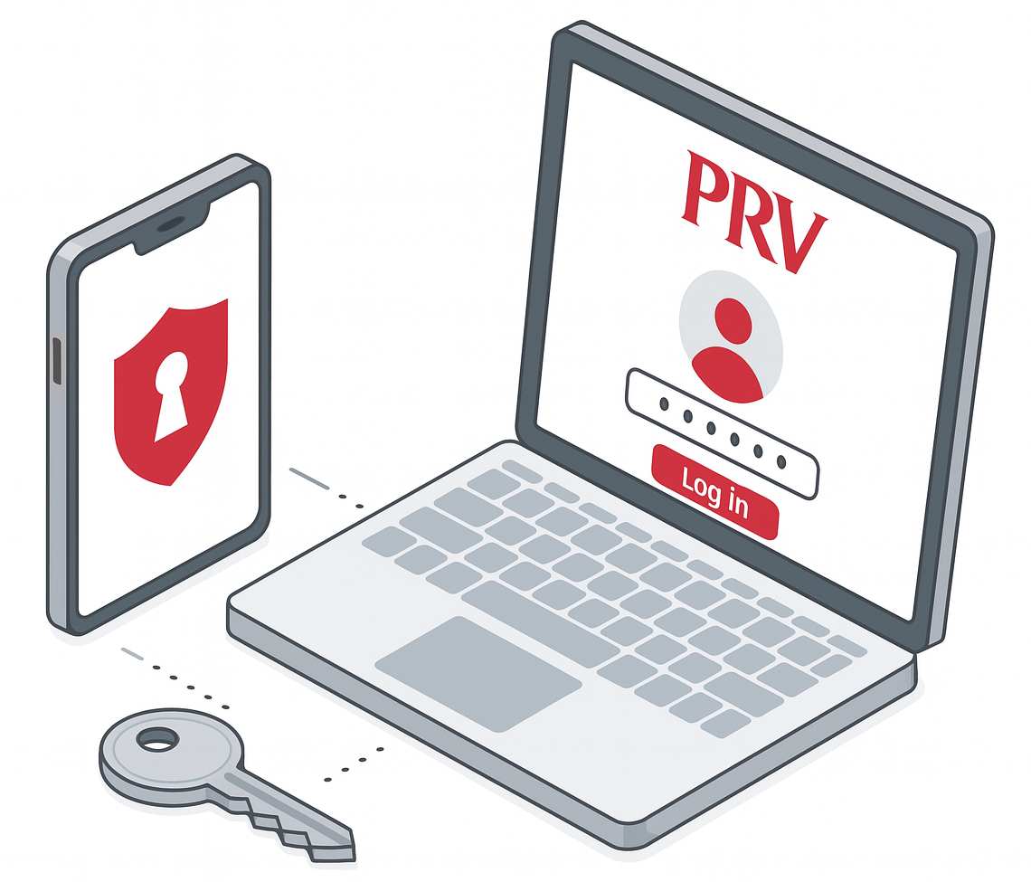 PRV 2FA logo
